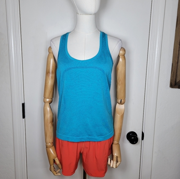 Lululemon Swiftly Tech Racerback Tank Blue Size 8 - Picture 1 of 12